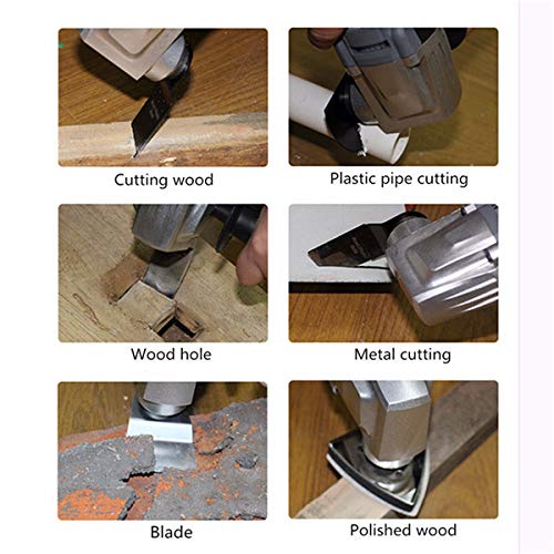 20PCS Bi-Metal osciallting Saw bldes, Diagtree Oscillating Multitool Quick Release Saw Blades Fits Fein Multimaster, Porter Cable, Black&Decker, Bosch Craftsman, Ridgid, Makita etc