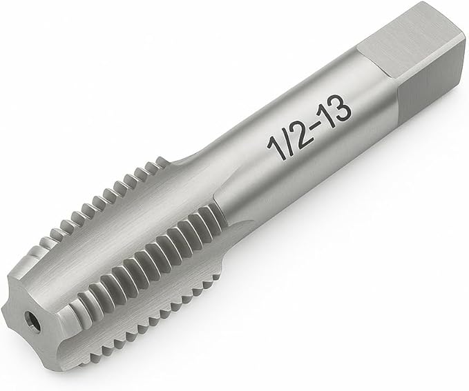 1/2"-13 Thread Tap 6542 HSS Thread Maker for Internal Thread Repair and Fabrication