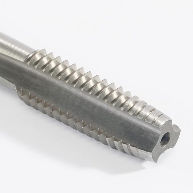Aceteel 5/16"-24 UNF HSS Tap And Die Set, 5/16 x 24 UNF Machine Thread Tap And UNF Round Thread Die Right Hand