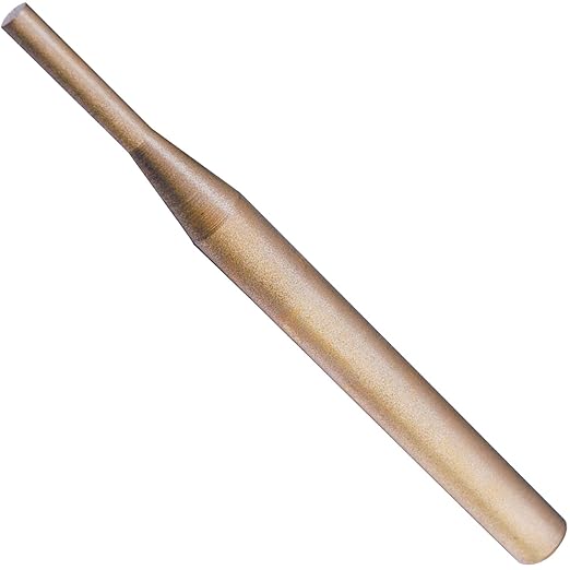 CS Unitec | Non-Sparking & Non-Magnetic Pin Punch Striking Tool | 6" Long, 3/8" Head | Corrosion Resistant,TUV Certified