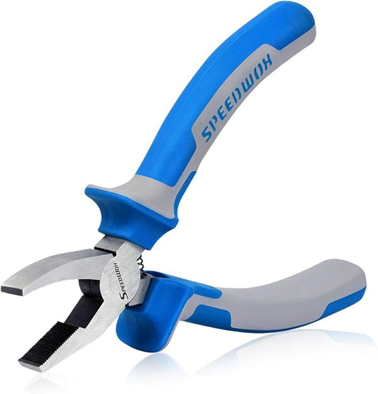 SPEEDWOX 6" Breaker Grozer Pliers - Professional Breaking and Grozing Pliers for Stained Glass Work