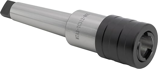Morse Taper 3 Floating Tap Holder Set, Quick Change, Positive Drive, with 8 pcs Adapters for #5 to 1/2" Taps
