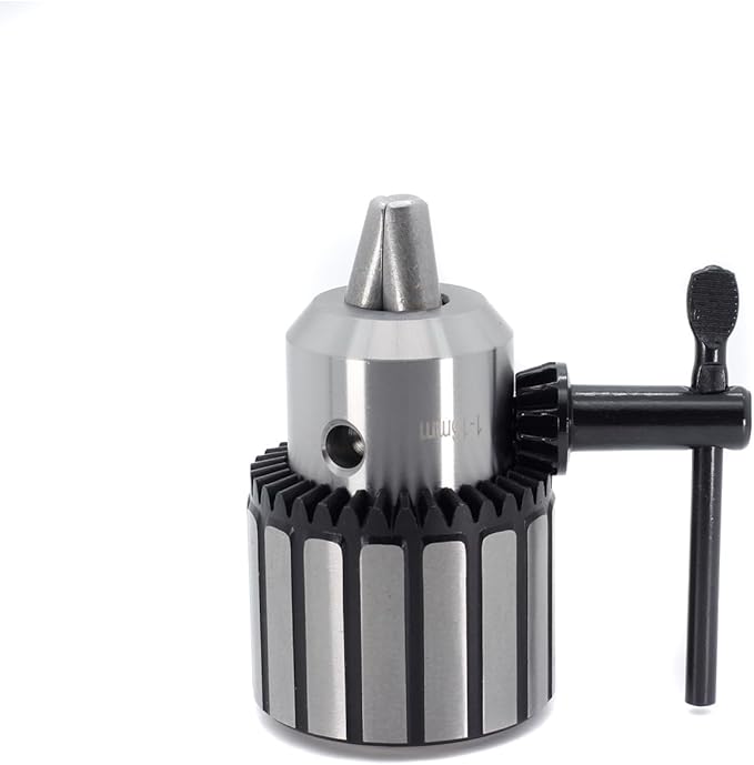 Drill Chuck JESTUOUS B18 Key Type 5/8 Inch(1-16mm) with MT2 Morse Taper Arbor Heavy Duty Chucks