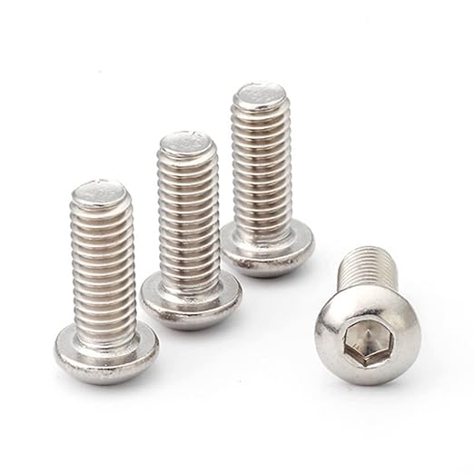 50 Pcs 1/4-20 x 1 Flat Head Socket Cap Bolts Screws,304 Stainless Steel 18-8,Allen Socket Drive,Bright Finish,Fully Machine Thread