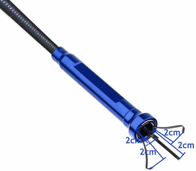 Telescoping inspection mirror with LED lights竊똅lexible Claw Grabber Tool Magnetic 4 Claw Picker. Combination tool set. Easy to extendable observe and grab the items in the gap picker upper grabber