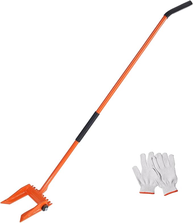 VEVOR 60'' Handle Demolition Bar, 2000 lbs Weight Capacity Flooring/Hardwood/Deck Board Demolition Tool, Multipurpose Demo Tools for Flooring, Framing, Roofing, Trim, Drywall