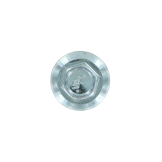 Fasteners Plus ST Fastening Maxx SteelBinder Metal to Metal #12 x 2-1/2" Galvanized Screws with EPDM Rubber Washer, 250-Count - Designed for Roofing and Siding Panels