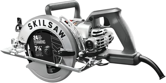 SKIL 7-1/4" Worm Drive Circular Saw With Twist Lock Plug- SPT77W-71