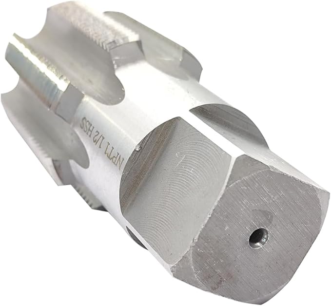 ANPTGHT 1-1/2"-11-1/2 NPT Pipe Tap, Tapered Pipe Thread Tap High Speed Steel for Conventional Machine Tapping or CNC Tapping Can Tap Steel and Stainless Steel