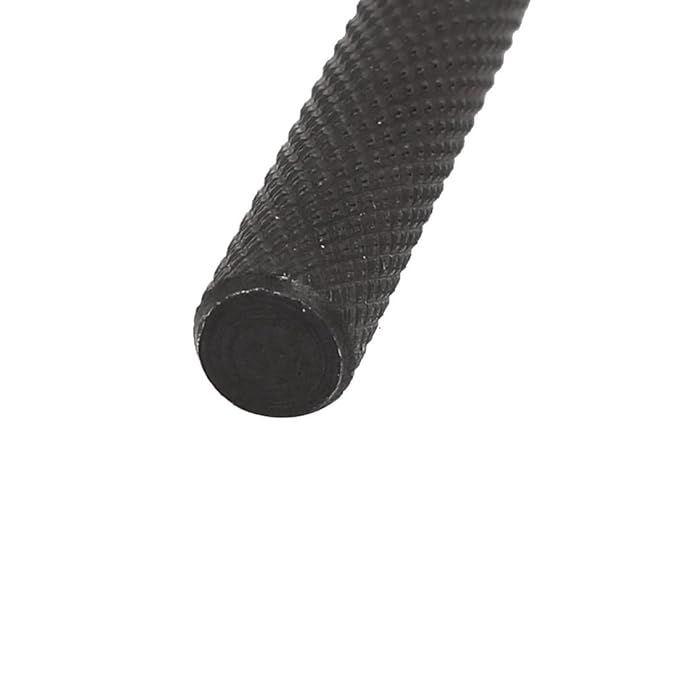 uxcell 4mm Dia Metal Knurled Shank Hollow Hole Punch for Leather Gasket Strap