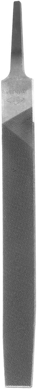 HARFINGTON Tip Thin Cut File 6" Double Cut Teeth High Carbon Steel Hand Rasp File without Handle for Metal Wood Deburring Removing