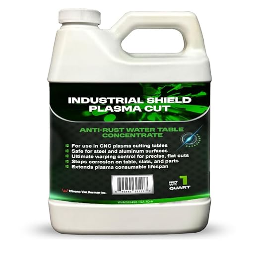 Plasma Cut - Green Coolant - Table and CNC Cutting Coolant (1 Quart)
