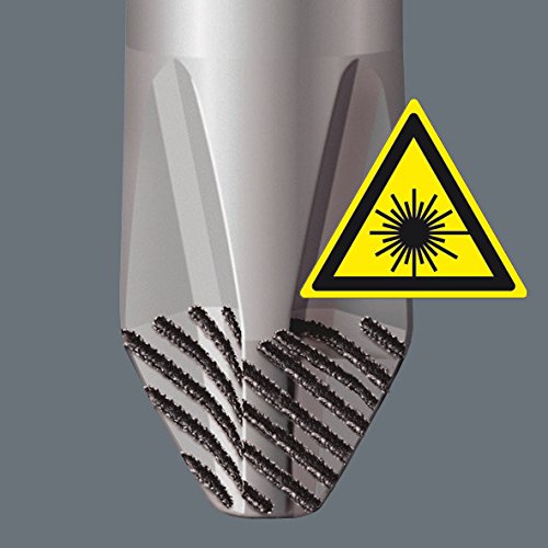 Wera 05008730001 Kraftform Plus 350 PH Phillips Screwdriver, Without Lasertip, PH 2 Head, 12" Blade Length