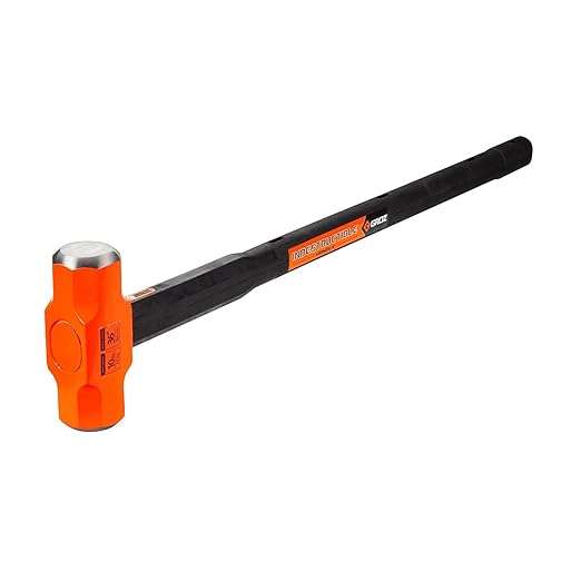 Groz 34518 36" Indestructible Sledge Hammer, 10 lb
