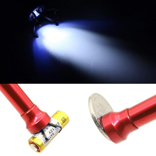 20 lb Telescoping Magnetic Pickup，Claw Magnetic Pick-up Tool 4 Claws with Bright LED Light Flexible Spring Magnet Grab Grabber Fingers Prongs for Garbage Pick up arm Extension