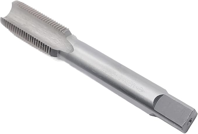 Metric Thread Tap, M20 X 1.5 HSS Machine Right Hand Thread Tap M20 X 1.5mm