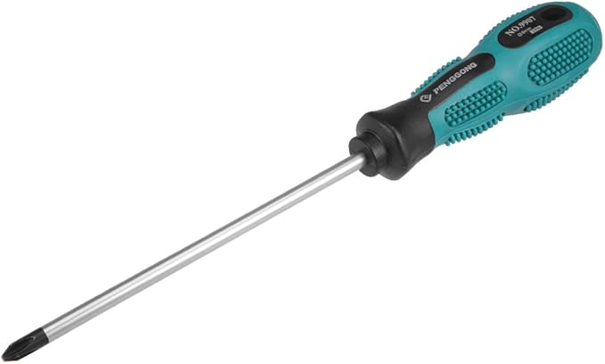 uxcell #2 Phillips Screwdriver 6 Inch Round Shaft Non Slip Comfortable Handle