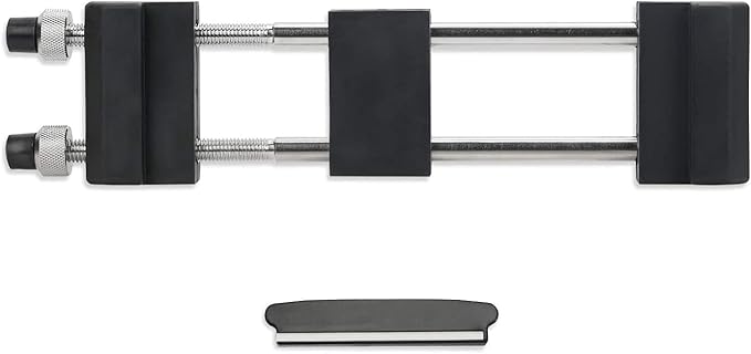 DMD Diamond Sharpening Stone Holder Set with Simple Adjustment Screws Holds the Stone Securely with Diomand Knife Sharpener Stones 訝?Durable Quality and Exquisite Design