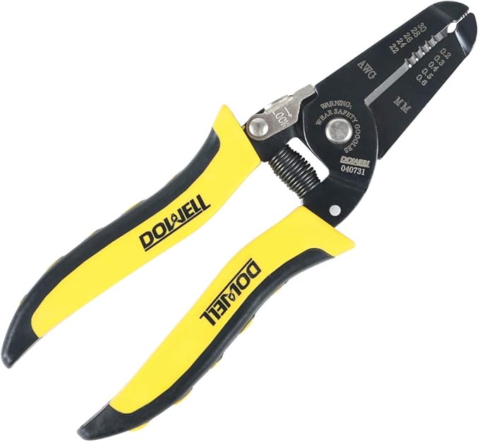 DOWELL 22-30 AWG Wire Stripper Wire Stripping Tool Wire Cutter And Multi-Function Hand Tool竊똏rofessional Handle Design And Refined Craftsmanship.