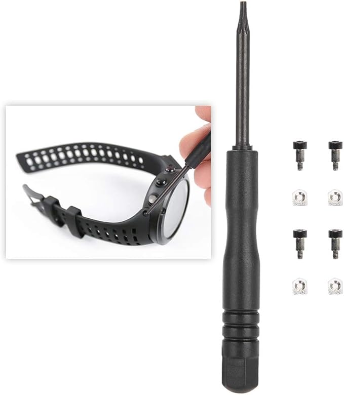 crew + Nut + Screwdriver Kit for Ambit 1 2 2s 3/Sport Run 3P 3S 3R Repair Replacement Tool Kit, High Precision Effective Traction for Smart Watch Wrist Strap