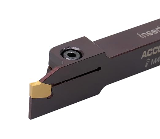 Accusize Industrial Tools 1/2" 9 Pieces/Set, Indexable Carbide Turning Tools and Boring Bar, 2988-0012