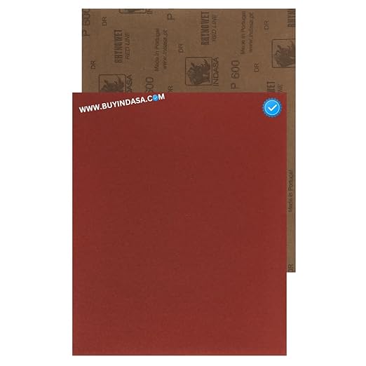 INDASA Redline XL RHYNOWET Sheets 9" X 11" 2000 GRIT 50/Box