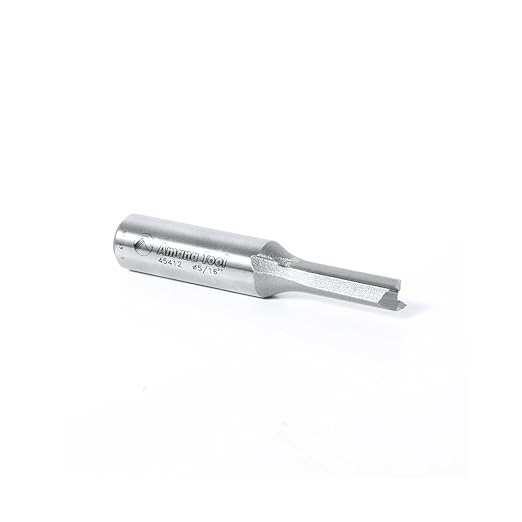 Amana Tool - 45412 Carbide Tipped Straight Plunge High Production 5/16 Dia x 1" 2