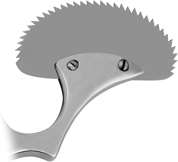 Cast Spreader 3 Prong, Burn Cast & Plaster Shear, Scissors Pliers Forceps Plaster Opner Orthopedic Tools Instruments German Grade Stainless Steel (Angle Bone Saw)