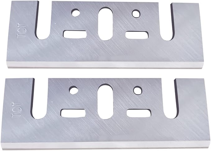 FOXBC 3-1/4 Inch 82mm TCT Carbide Planer Blades Replacement For Makita N1900B, KP0810, XPK01, DeWalt D26676, DW6655, DW680, Bosch 1594 PA1205, Ryobi and most Hand-Held Planer