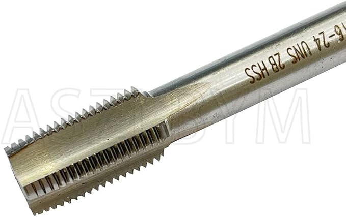 ASZLBYM 7/16-24 HSS Tap And Die Set竊?UNS Machine Thread Tap and UNS Round Thread Die Right Hand