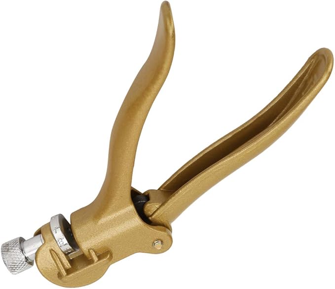 Saw Set Pliers for Woodworking - Zinc & Copper Alloy Sawset Tool with Durable Construction