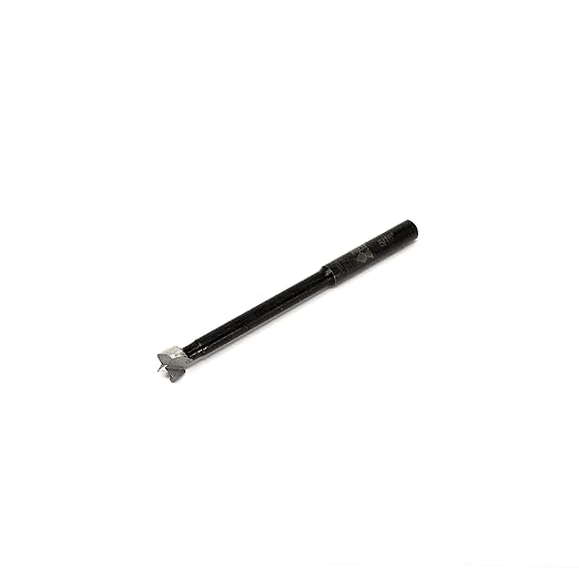 Fisch Black Shark Forged Steel Forstner Drill Bit for Woodworking, Precision Wave Design, Clean Cuts in Hardwoods, MDF, and Plywood, FSA-380993, Made in Austria (5/16 inches)