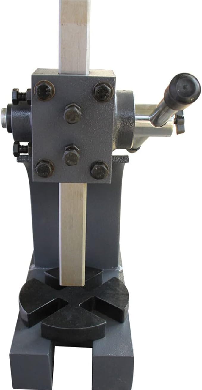 KAKA INDUSTRIAL Arbor Press, 2-Ton Capacity Manual Arbor Press, 7-Inch Height with 4-Position Plate, Portable Hand Press for Bearing Installation, Metal Bending, and Workshop AP-2