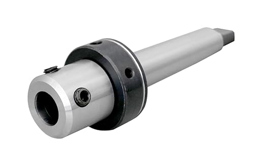 Accusize Industrial Tools Mt3 to 3/4'' Weldon Shank, Annular Cutter Arbor with Coolant System for Drill- Use Annular Cutter on Drill Press, Mc10-0003