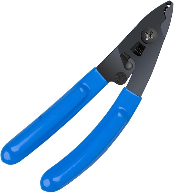Elfcam짰 - 3 Cut Stripper, FTTH Stripping and Stripping Tools for 2 Sheaths of 125關m to 900關m Fibre Once, CS-2