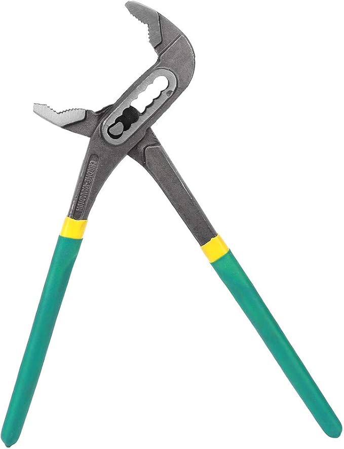 Water Pump Pliers, Heavy Duty Adjustable Plumbing Pliers, 8 Inch Multi Function Gripping Tool for Home Repair, Plumbing, and Water Pump Maintenance (12 inches)