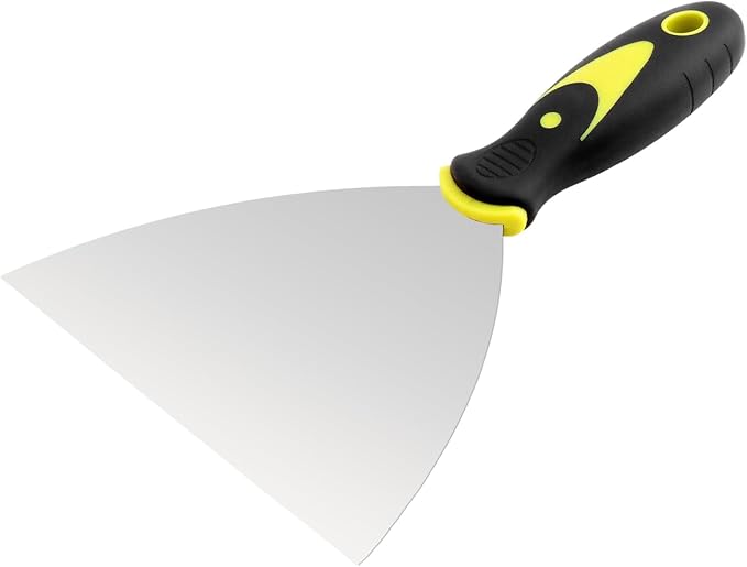 20 PCS 6 Inches Putty Knife, Heavy Duty Putty Knife Scraper, Spackle Knife for Drywall Finishing, Plaster Scraping, Patching and Painting, Decals, and Wallpaper