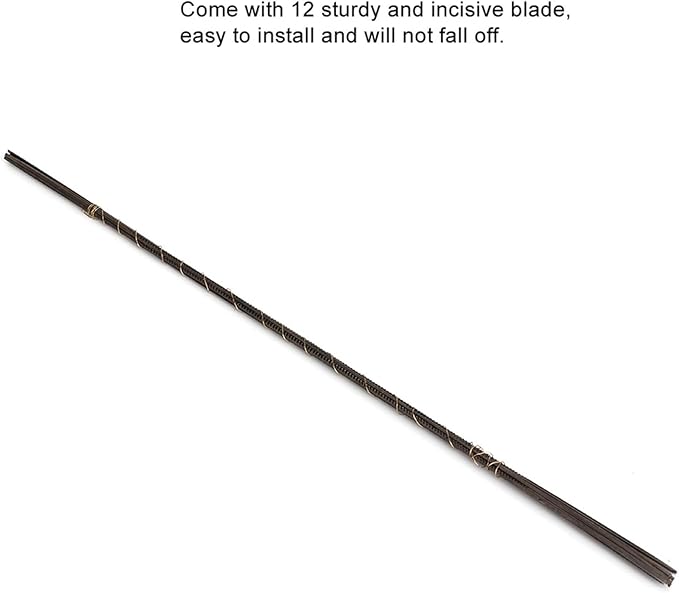 Jewelry Saw Kit, Portable Saw Bow Jewelry Wire Carved Black U shaped Handle Tool Saw Jewelry Tool Jewelers Wax Ring Cutting Metal Saw Jewelry Making Tool for Jewelry Processing