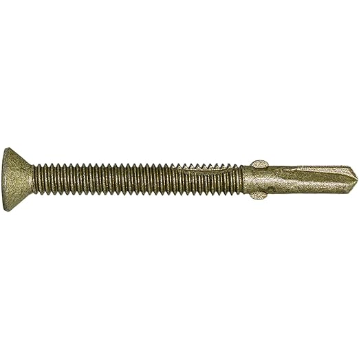 14x2-3/4 Reamer Tek Torx/Star Head Self-Drilling Wood to Metal Screws - for Flatbeds, Trailers - T-30 Torx Screw Head CASE Qty 42 Boxes 1,428 Screws