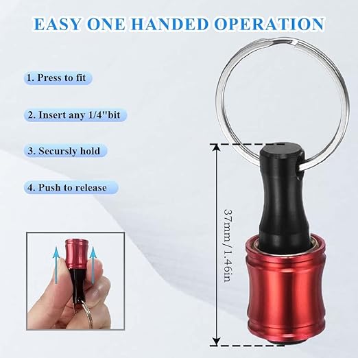 6-in-1 HVAC Repair Tool with Bit Holder, Swage Tube Expander, Boring Drill Bits, Air Conditioner Copper Pipe Flaring Tool with 1/4", 3/8", 1/2", 5/8", 3/4" and 7/8" Bits