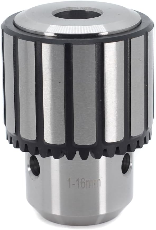 Drill Chuck JESTUOUS B18 Key Type 5/8 Inch(1-16mm) with MT2 Morse Taper Arbor Heavy Duty Chucks