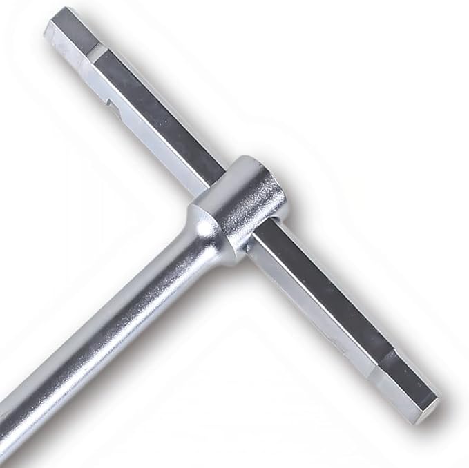 Beta 951 Metric Sliding T-Handle Hex Key 9mm | High Torque & Fast Spinning T-Handle Design | Calibrated Hex Ends | Made in Italy