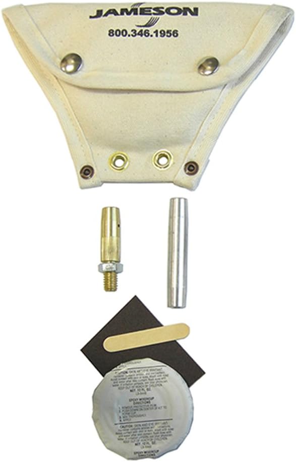 Good Buddy짰 3/8 in. Fishing Accessory Kit ??Compatible with Original Good Buddy짰, Good Buddy짰 II & III, Includes Ferrules, Emery Cloths, Epoxy, and Canvas Pouch