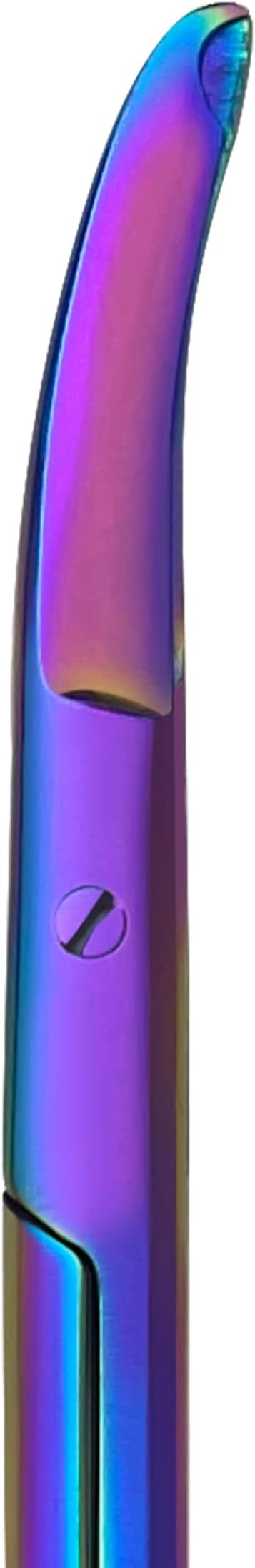 North Bend Craft Scissors 4.5" Rainbow - Precision Cutting Shears, Multicolor Crafting Scissors - for DIY Projects & Craft Tasks