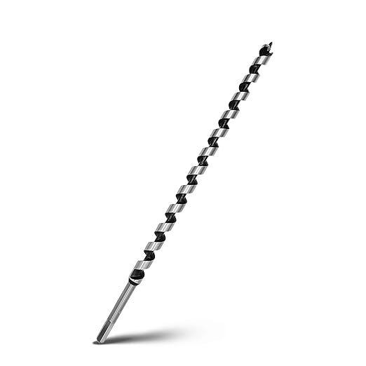 25/32 x 18 inch Auger Drill Bit for Wood,Hex Shank Ship Auger Bit for Soft Wood, Hard Wood, Plastic, Composite Materials and DIY Projects