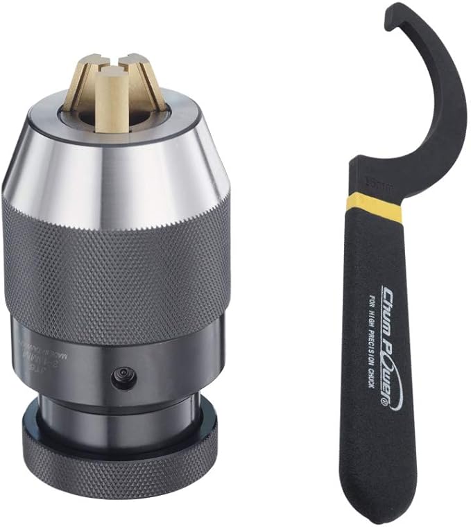 1/8"-5/8" Special Heavy Duty Keyless Drill Chuck, JT6 Mount, Titanium Jaws