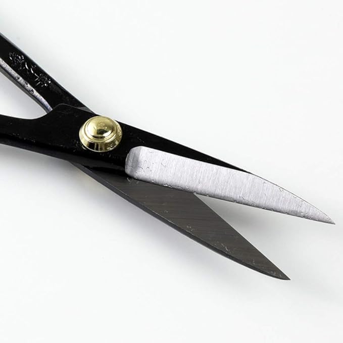 Wazakura Satsuki Bonsai Scissors 7" (180mm) ??Hand-Forged Japanese Pruning Shears Made in Japan, S58C Carbon Steel, Precision Bonsai & Garden Tool