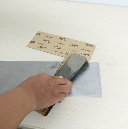 30Pcs 9 x 3.6 Inchs 600 Grit Wet and Dry Handmade Universal Sanding Sheets, Suitable for Woodworking Furniture/Automobiles/Metal/Lacquer Polishing Sandpaper