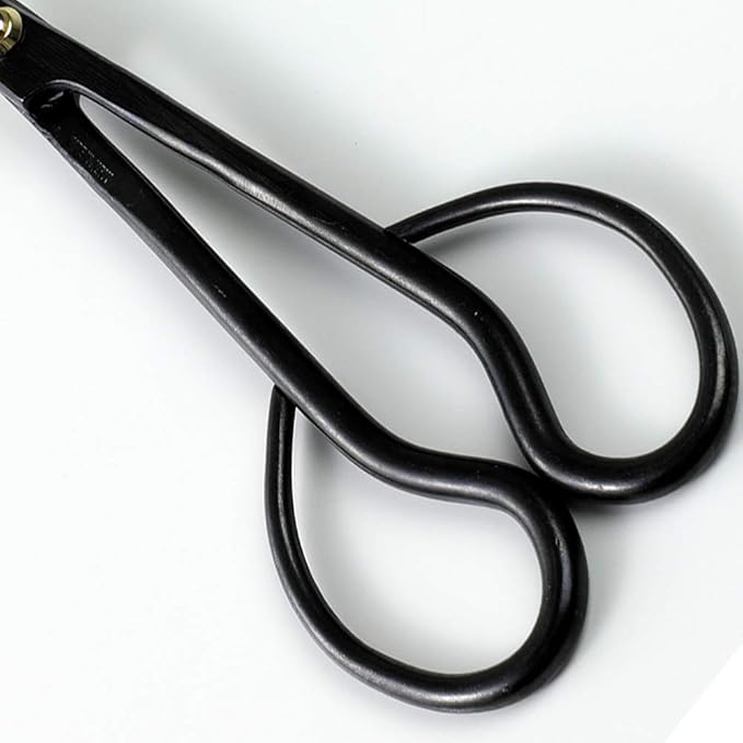 Wazakura Satsuki Bonsai Scissors 7" (180mm) ??Hand-Forged Japanese Pruning Shears Made in Japan, S58C Carbon Steel, Precision Bonsai & Garden Tool