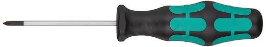 Wera 05008705004 Kraftform Plus 350 PH Phillips Screwdriver, Without Lasertip, PH 0 Head, 2-3/8" Blade Length
